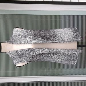 Loft Cowl Neck Knit Ombre Open Sweater Vest